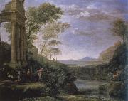 claude lorraine landscape with ascanius shooting the stag of sylvia china oil painting reproduction